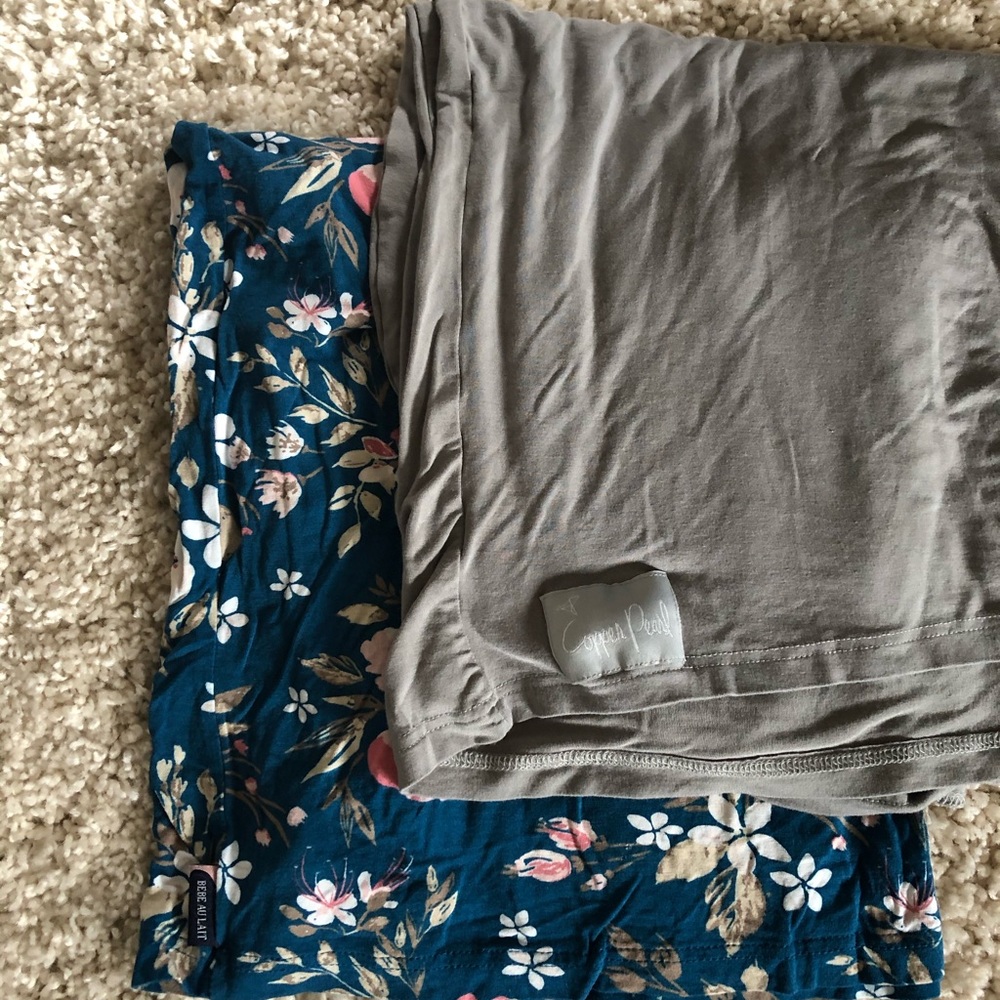 Copper pearl Nursing/car seat covers